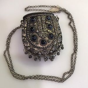 Vintage India Purse Necklace